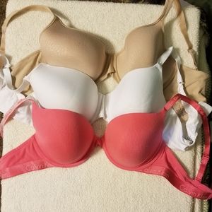 Bundle of Three 36D bras